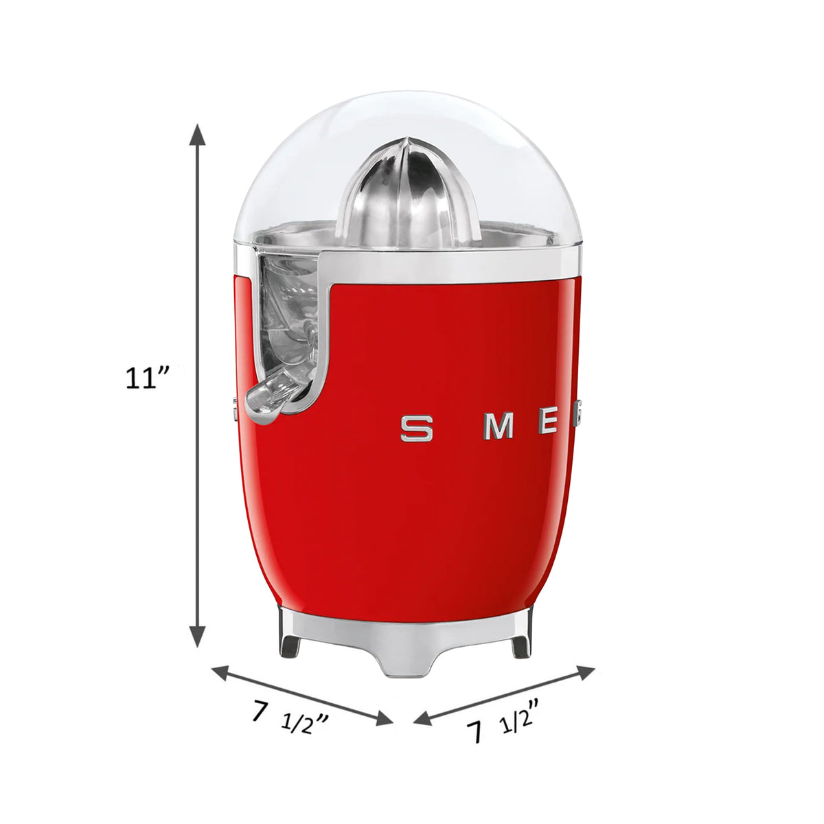 SMEG Citrus Juicer (CJF11) – Red