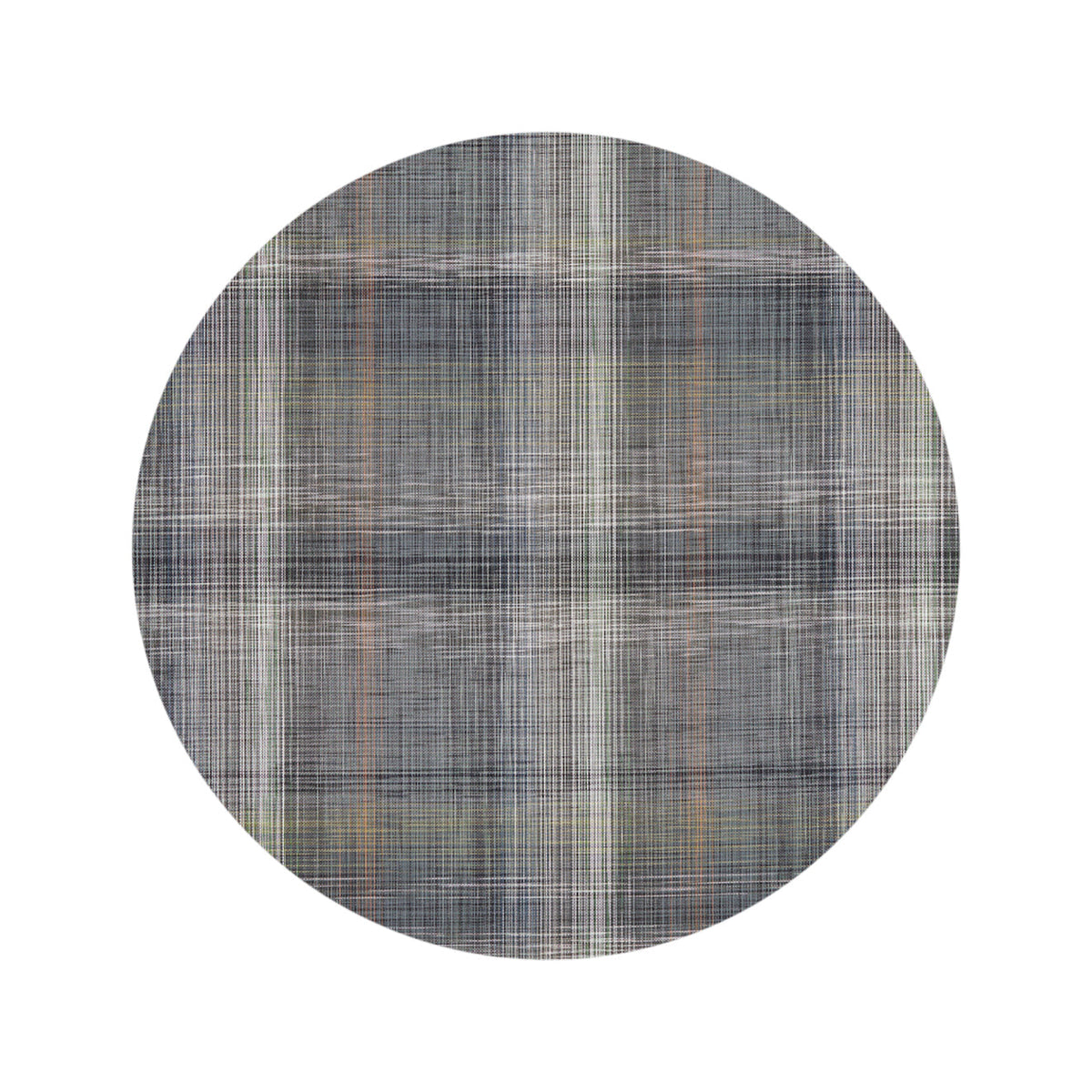 Plaid Rugs - Grey