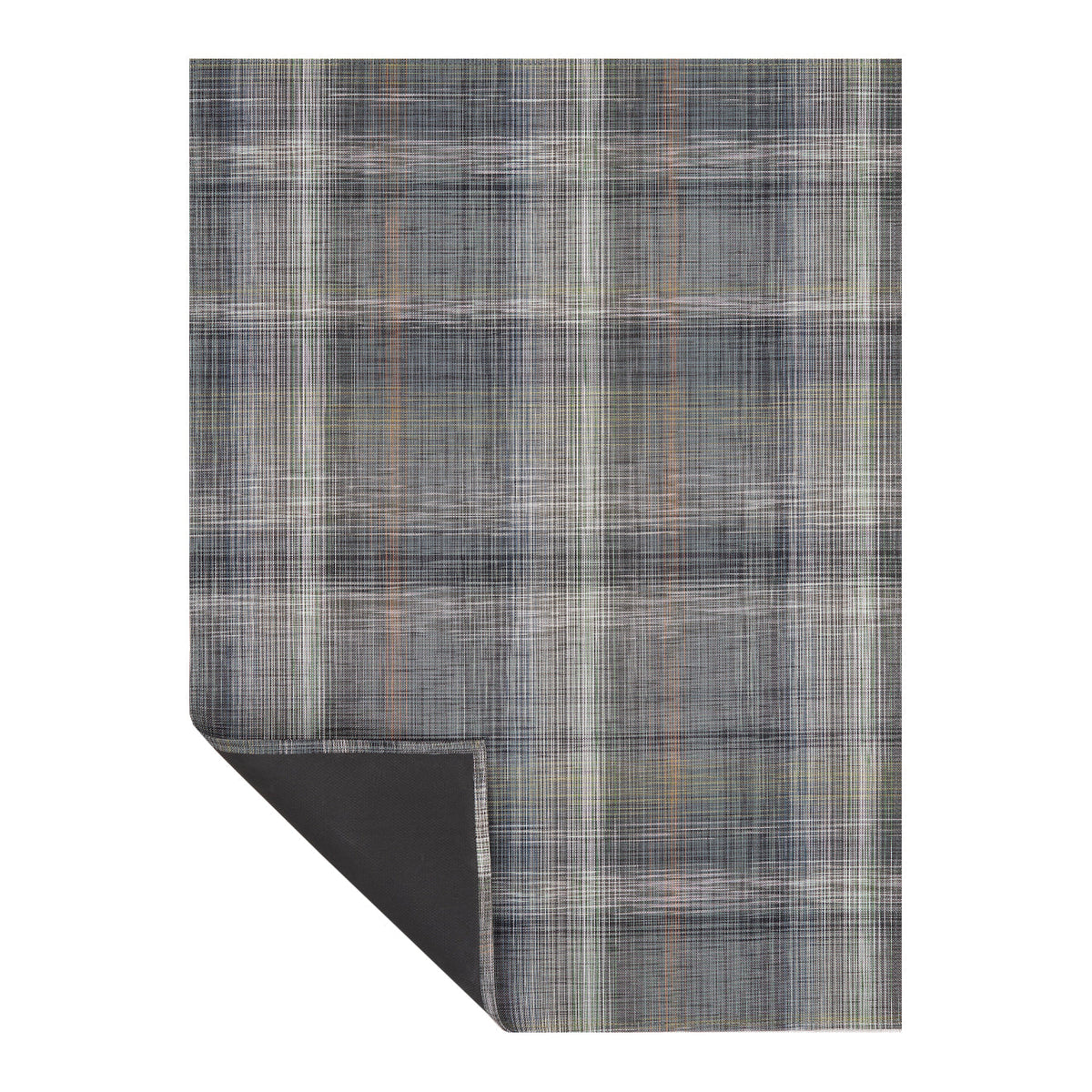 Plaid Rugs - Grey