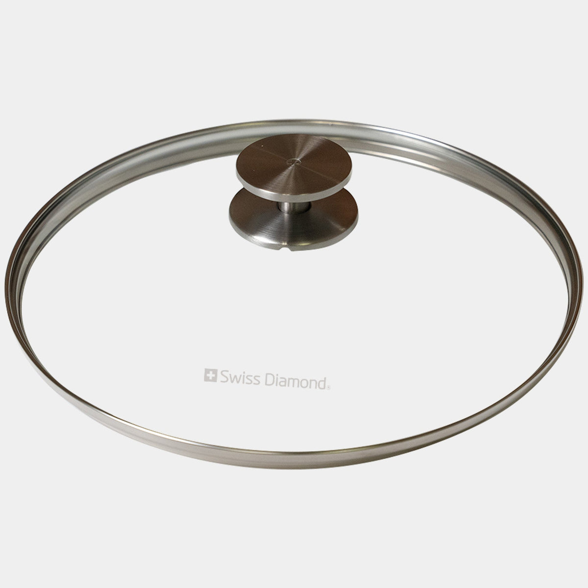Swiss Diamond CXD Tempered Glass Lid with Stainless Steel Knob — 10.25"