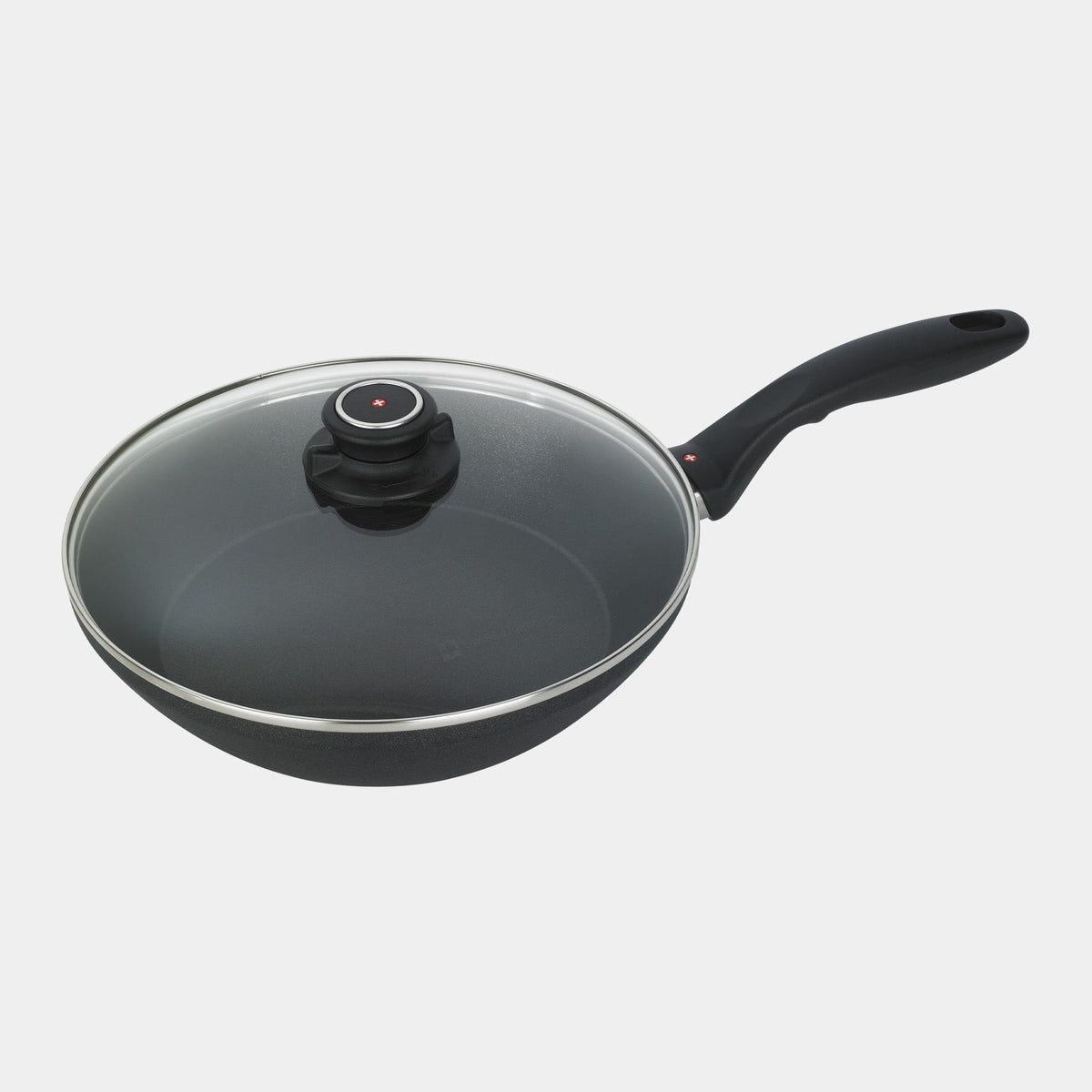 Swiss Diamond XD Nonstick Stir-Fry Pan with Glass Lid - Induction — 10.25"