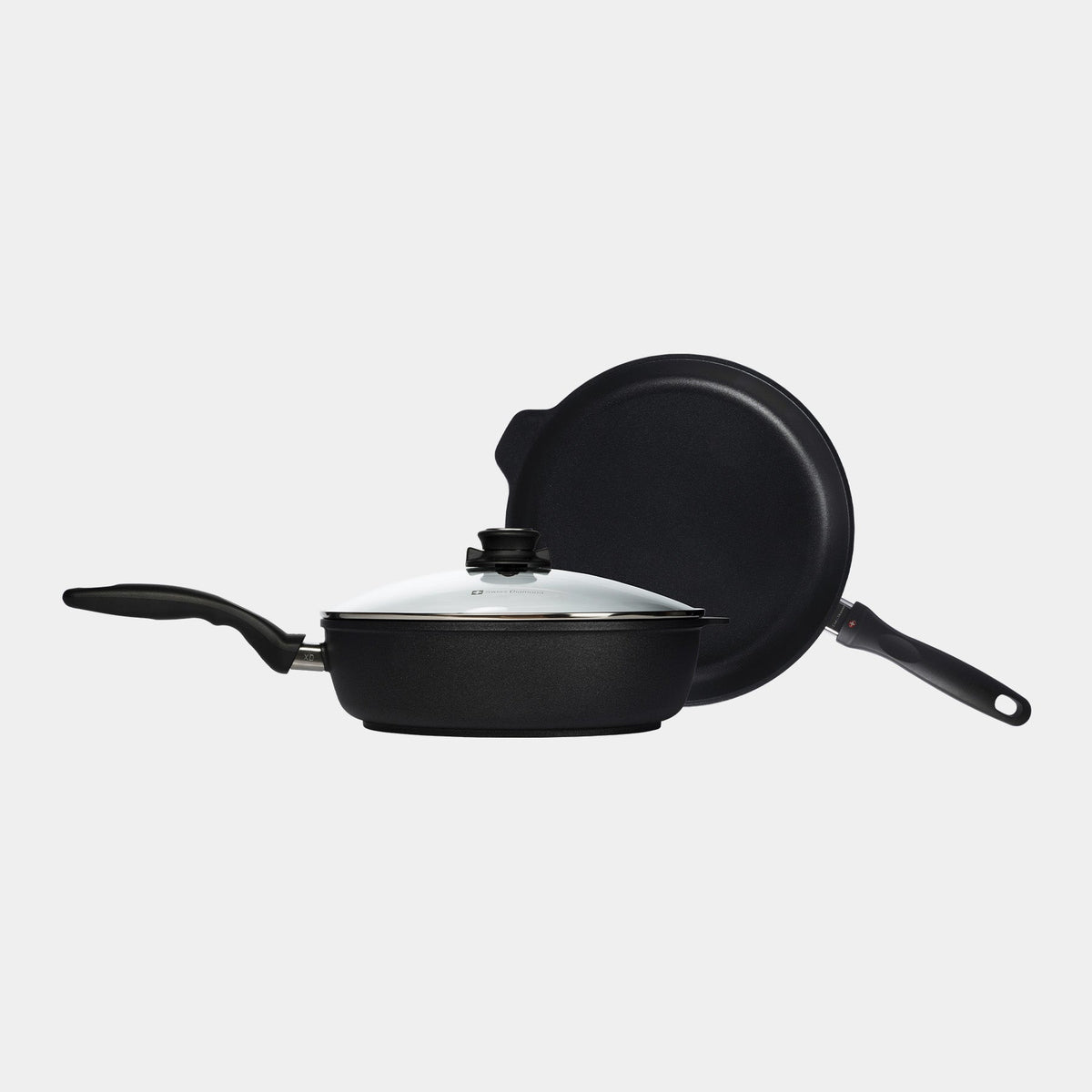 Swiss Diamond XD Nonstick 3-Piece Set - Fry Pan & Saute Pan - Induction