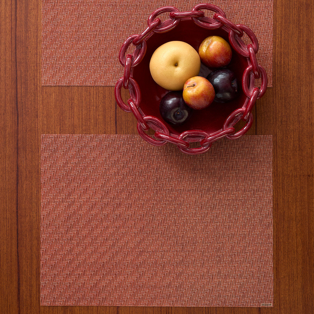 Foxtail Placemats - Raspberry