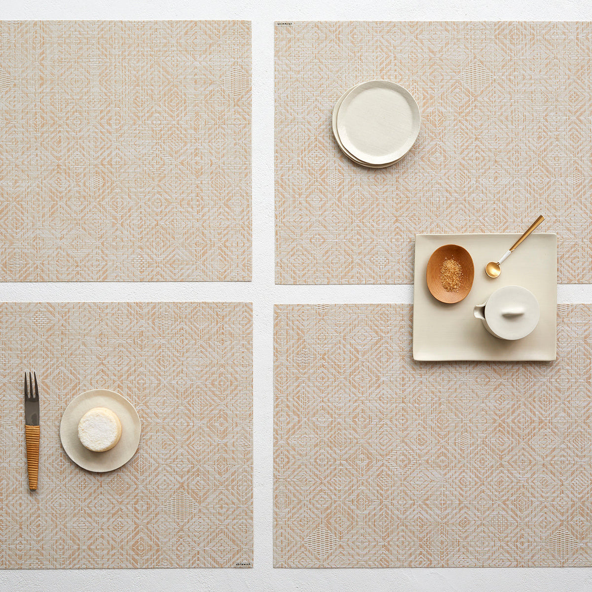 Mosaic Placemats - Almond