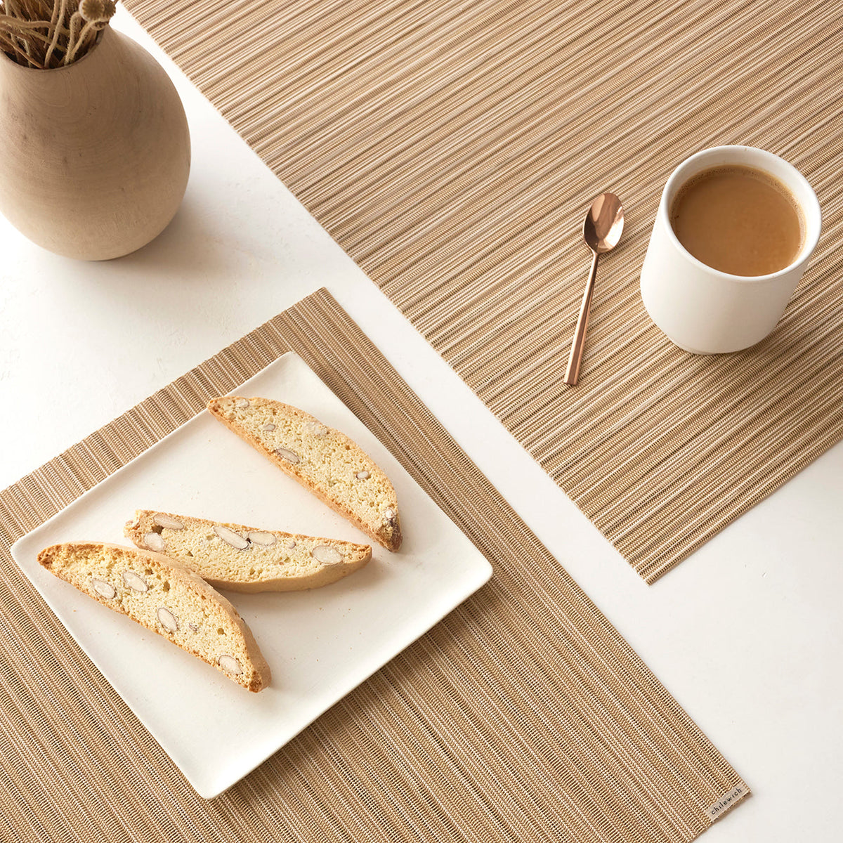 Rib Weave Placemats - Butterscotch
