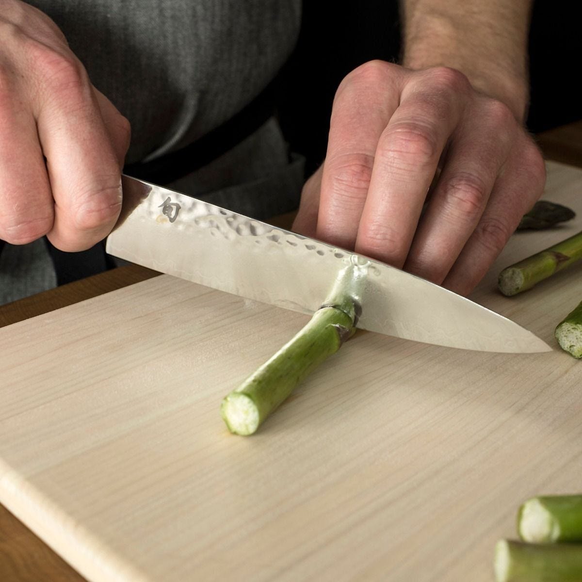 Shun Premier Blonde 6.5" Utility Knife — Walnut