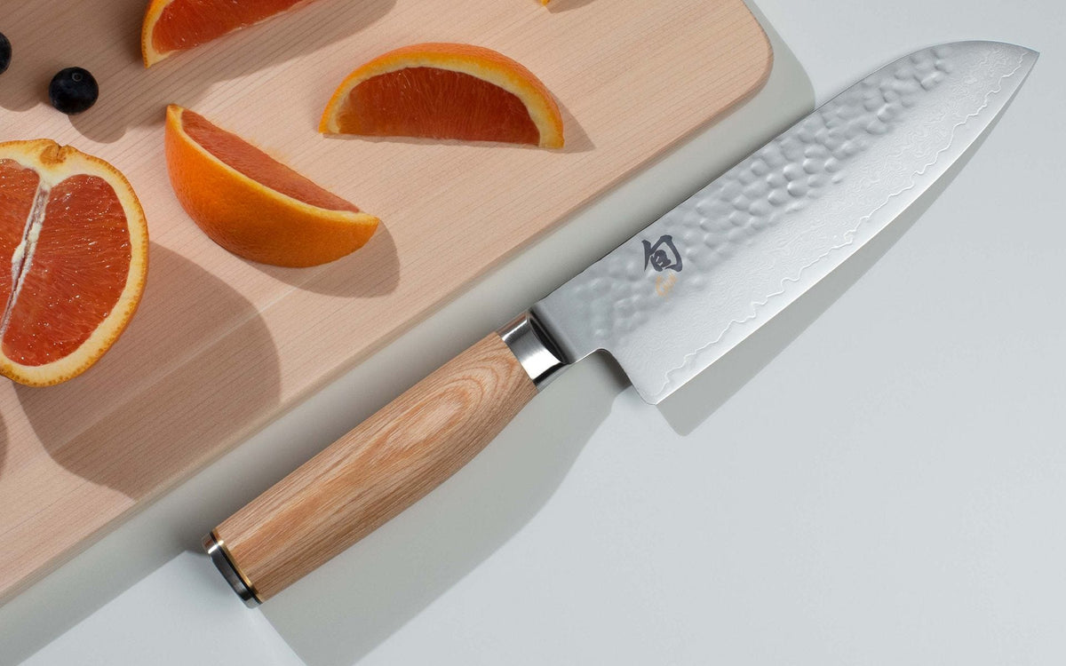 Shun Premier Blonde 7" Santoku — Blonde
