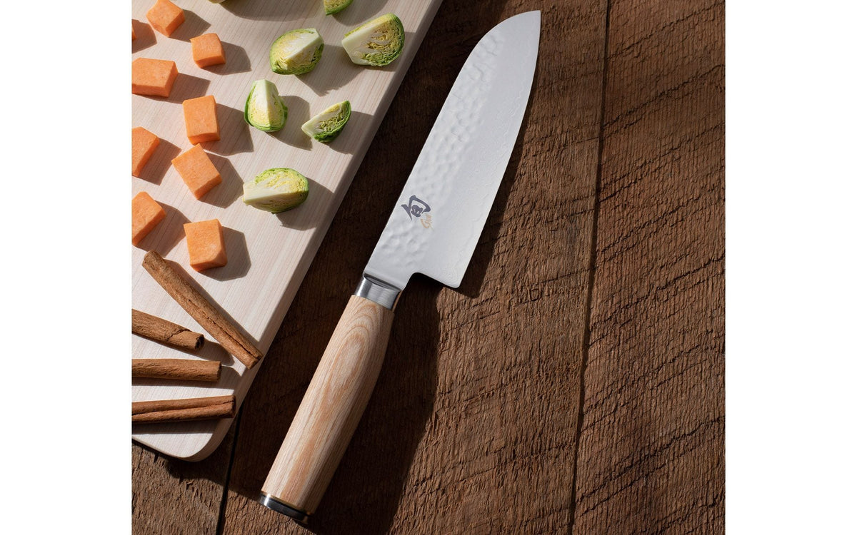 Shun Premier Blonde 7" Santoku — Blonde
