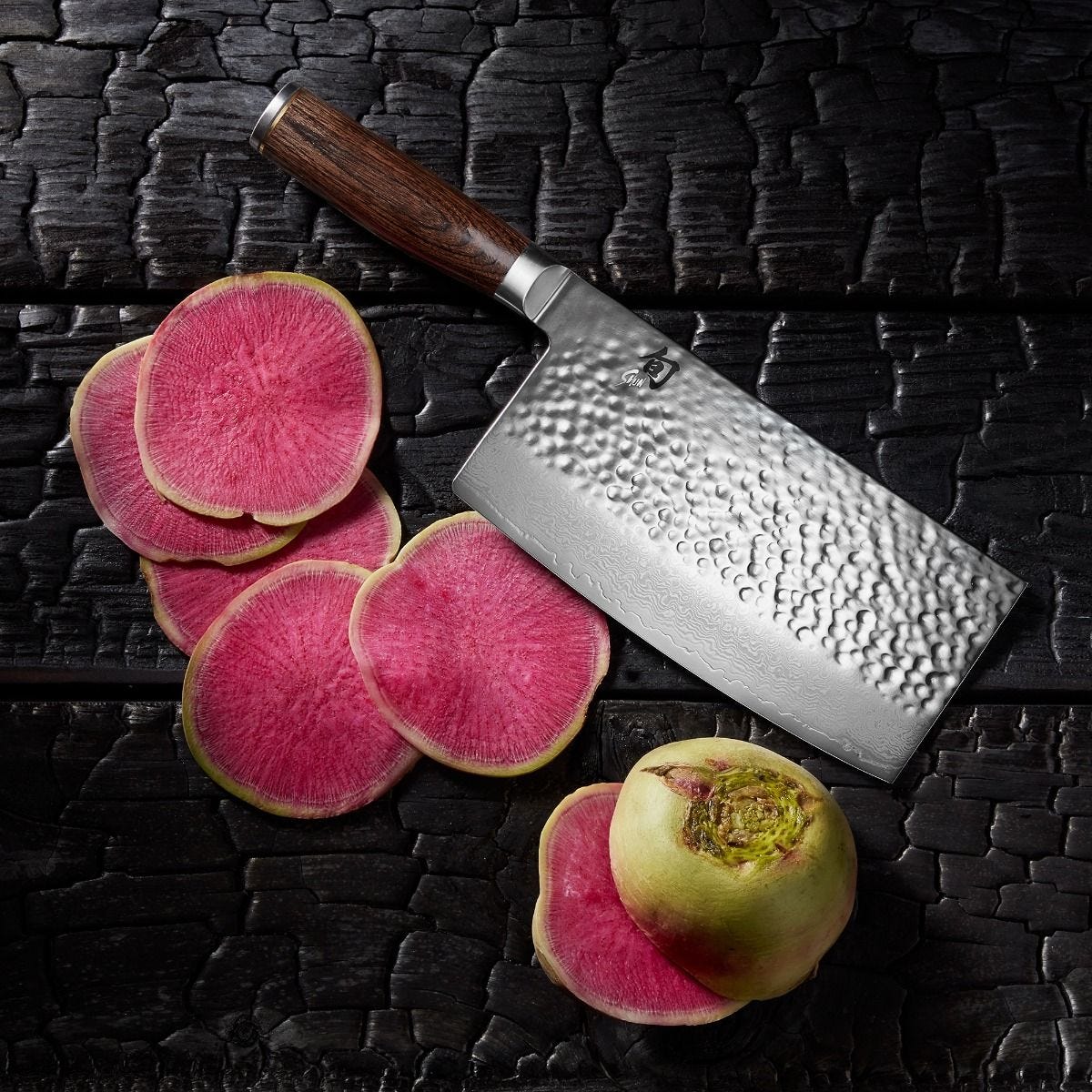 Shun Premier 7” Vegetable Cleaver — Walnut