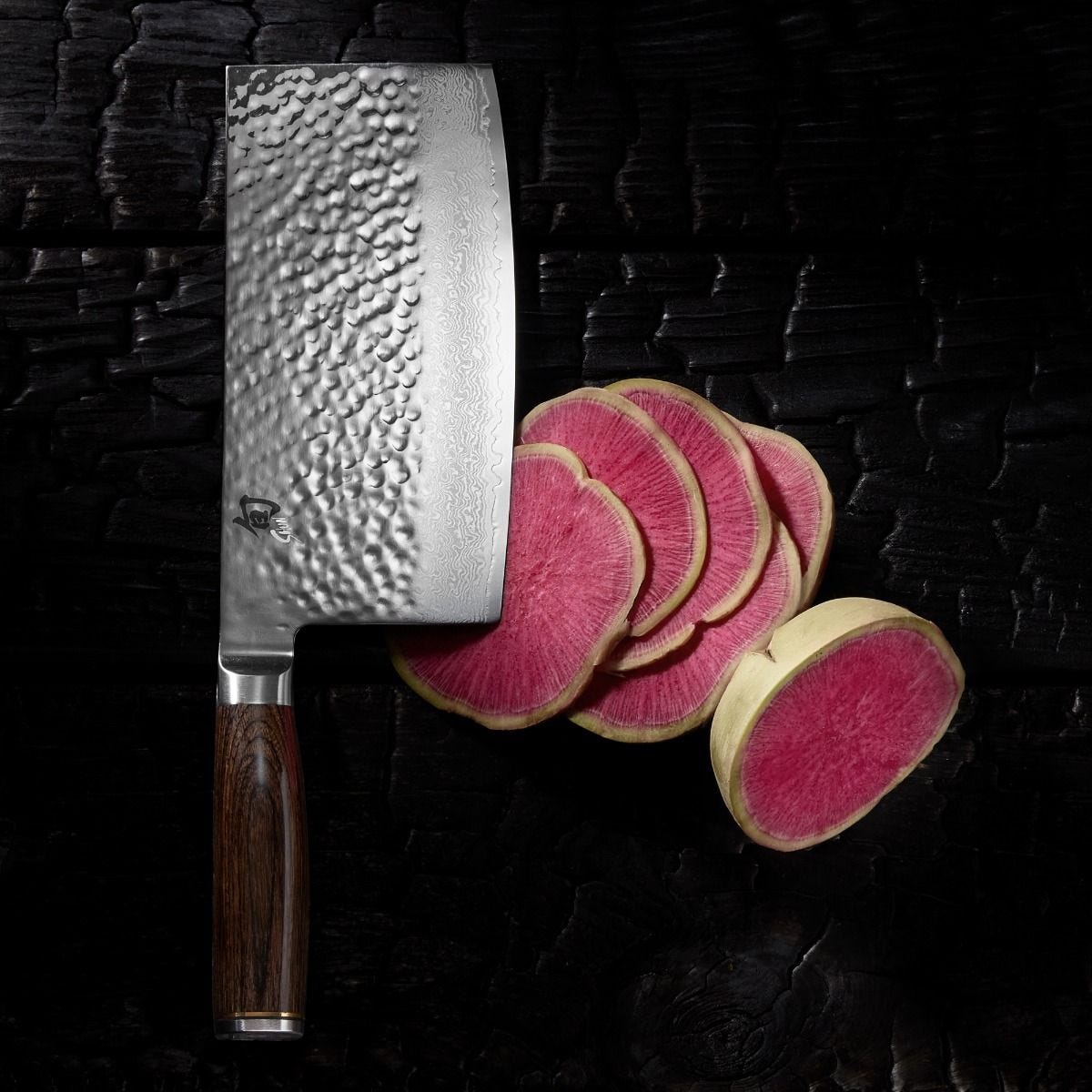 Shun Premier 7” Vegetable Cleaver — Walnut
