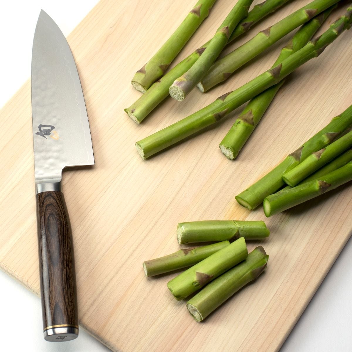 Shun Premier Blonde 6" Chef's Knife — Walnut