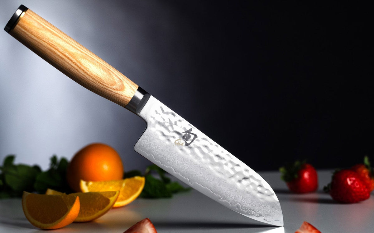 Shun Premier Blonde 5.5" Santoku — Blonde