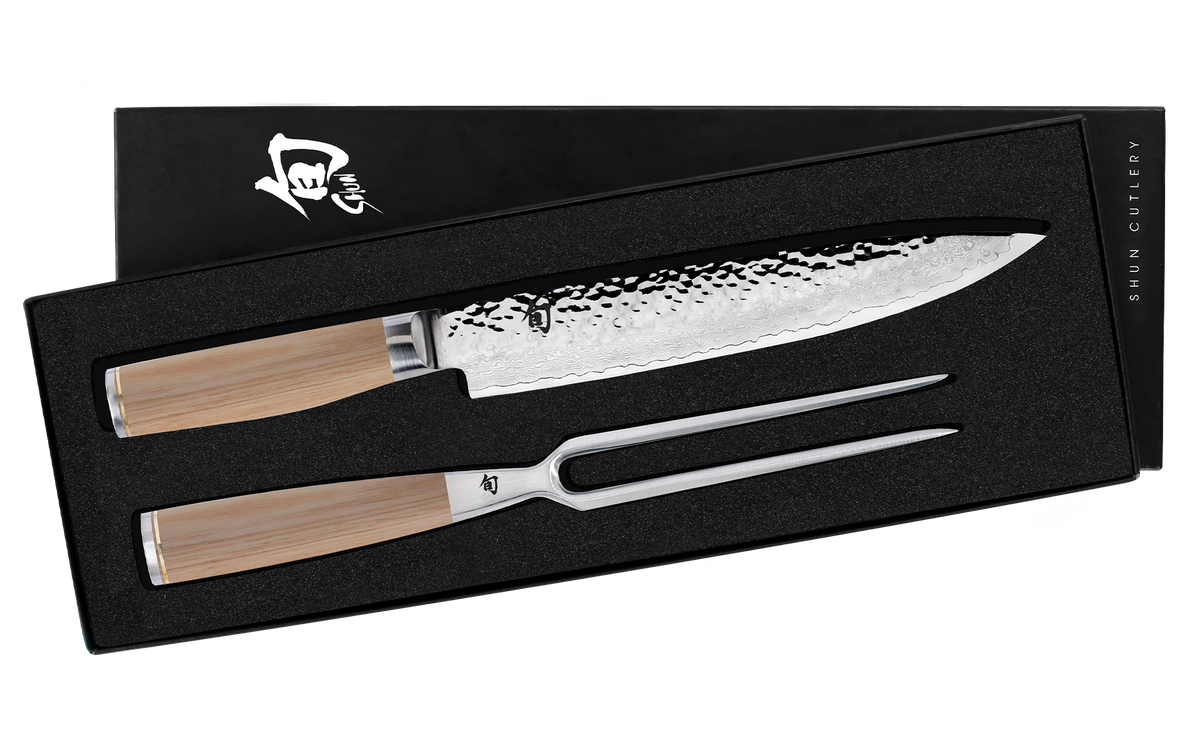 Shun Premier Blonde 2-Piece Carving Set — Blonde