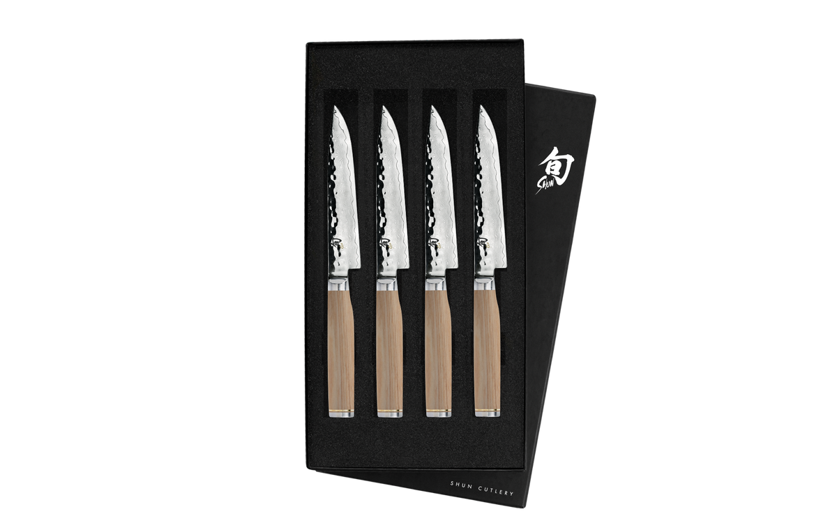Shun Premier Blonde 4-Piece Steak Set — Blonde