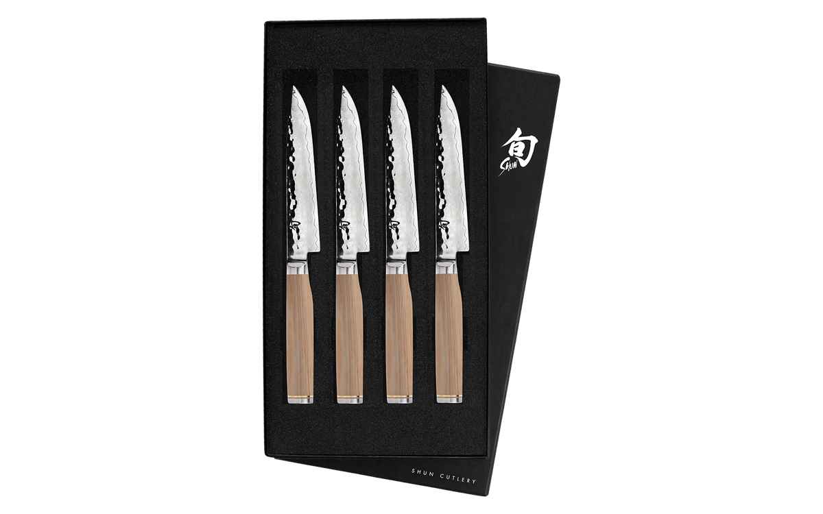 Shun Premier Blonde 4-Piece Steak Set — Blonde