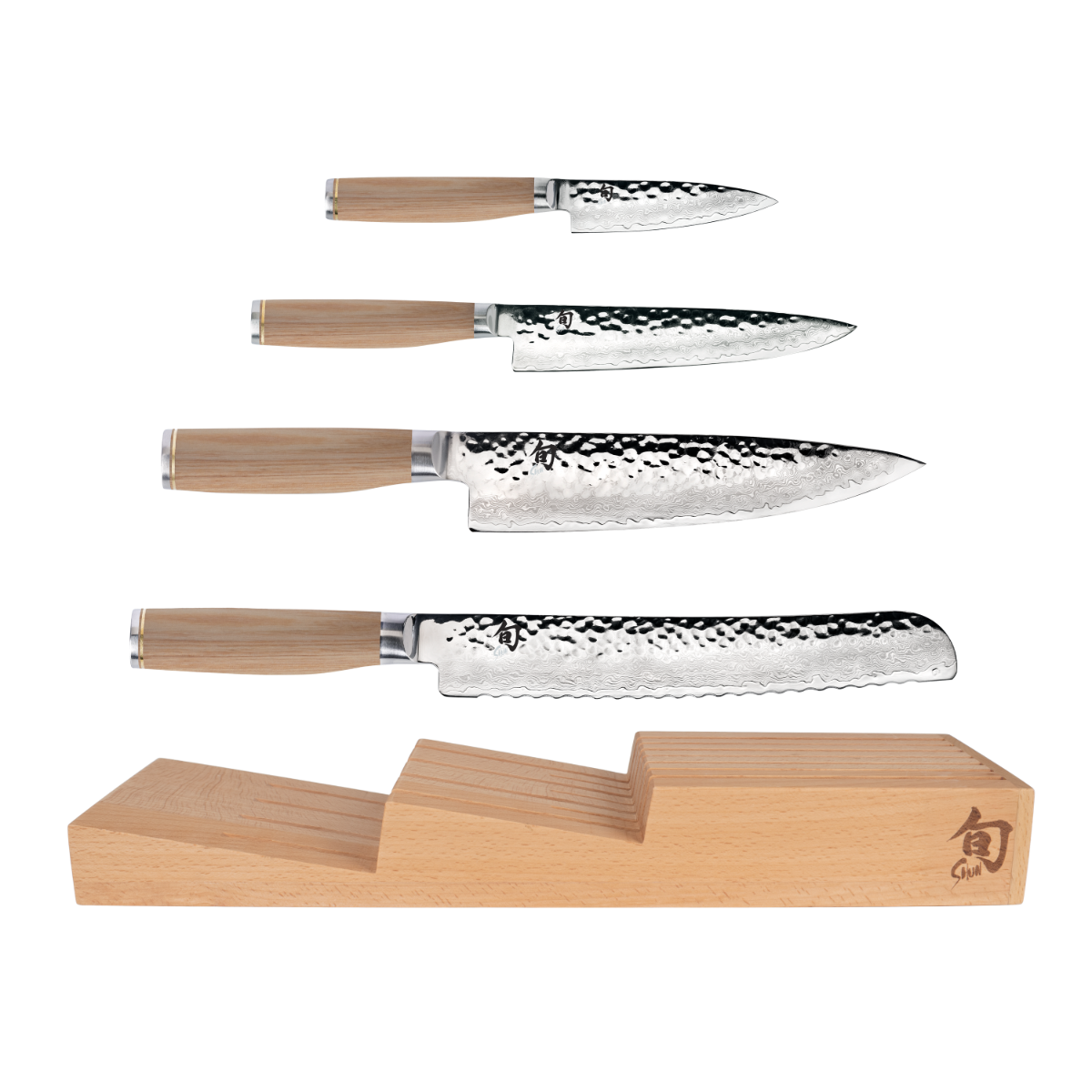 Shun Premier Blonde 5-Piece In-Drawer Set — Blonde