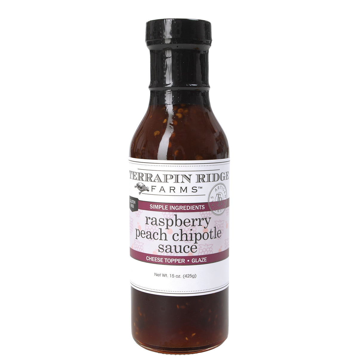 Raspberry Peach Chipotle Sauce by Terrapin Ridge Farms