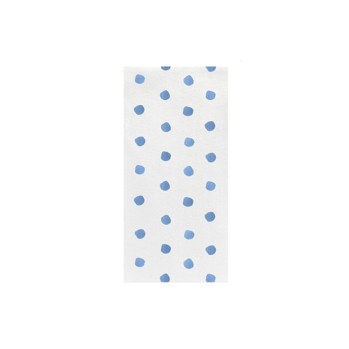 Papersoft Napkins Dot Guest Towels (Pack of 20) Light Blue