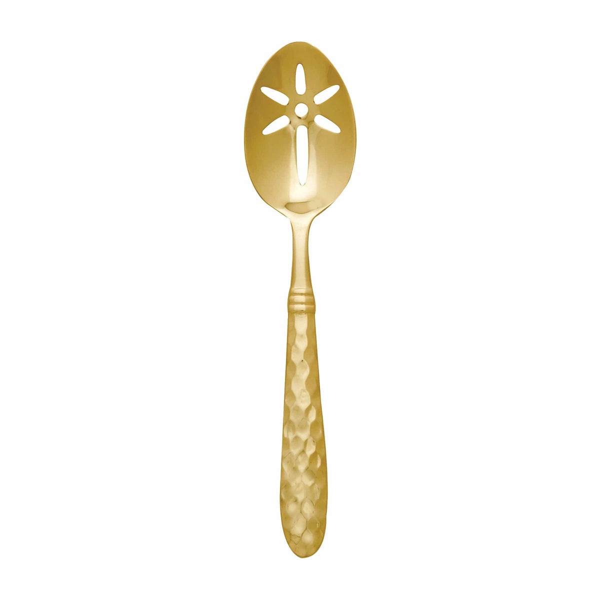 Martellato Slotted Serving Spoon Gold