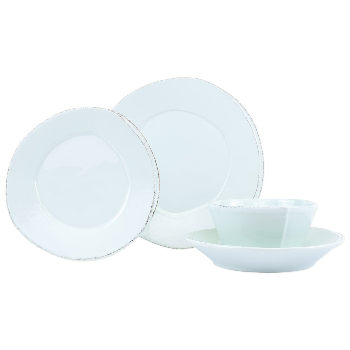 Lastra Four-Piece Place Setting Aqua