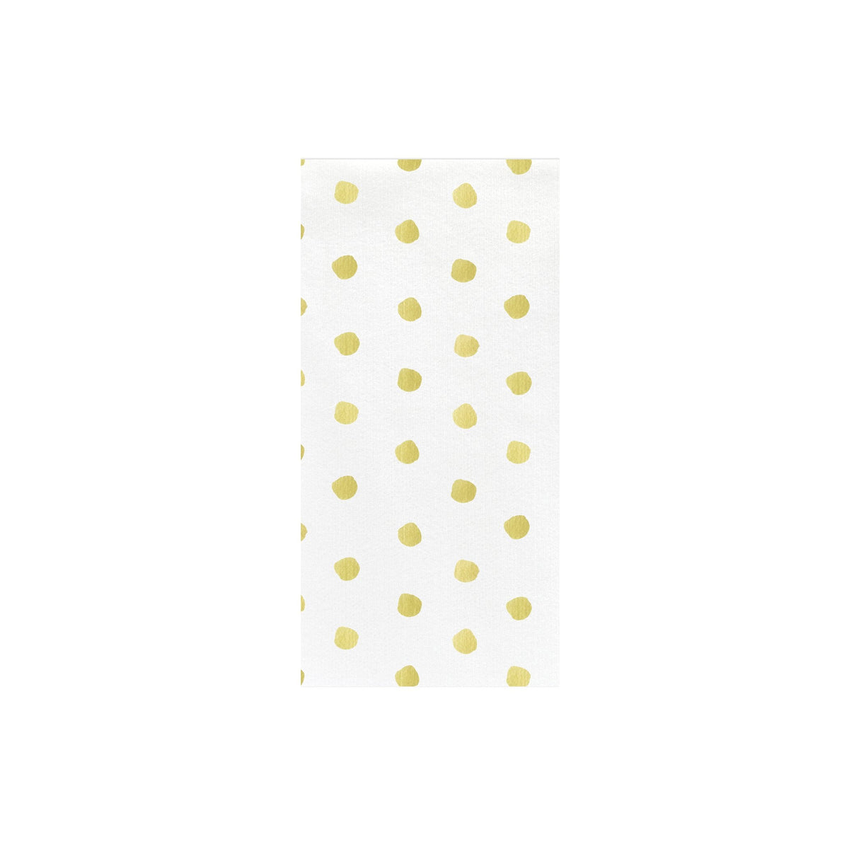 Papersoft Napkins Dot Guest Towels (Pack of 20) Yellow