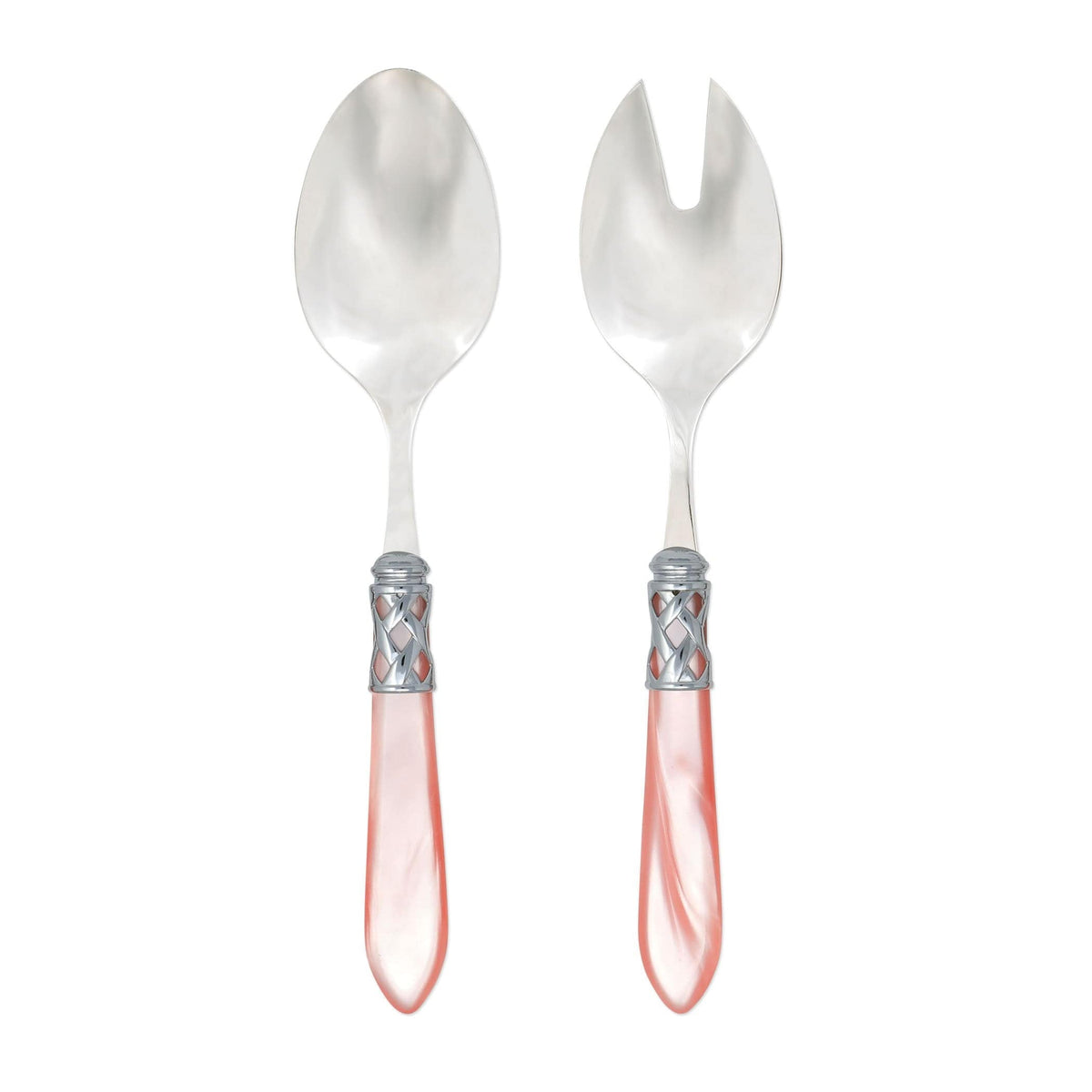 Aladdin Brilliant Salad Server Set Pink