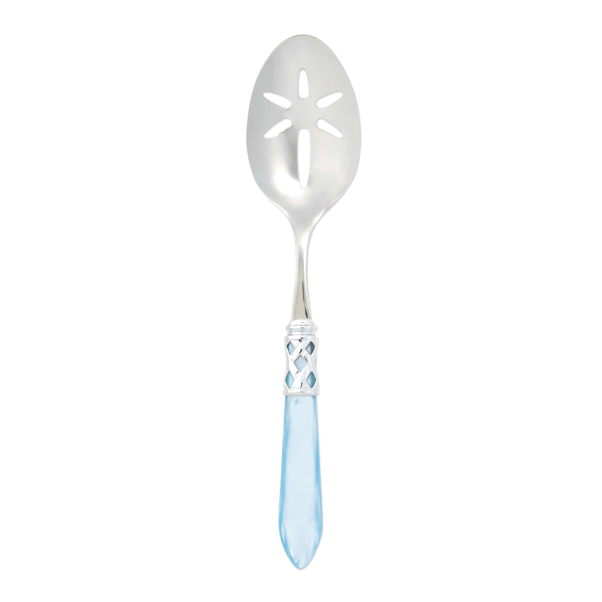 Aladdin Brilliant Slotted Serving Spoon Light Blue