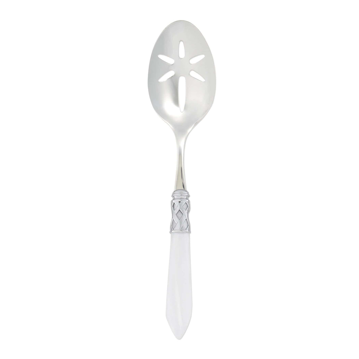 Aladdin Brilliant Slotted Serving Spoon White