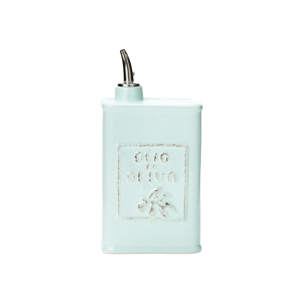 Lastra Olive Oil Can Aqua