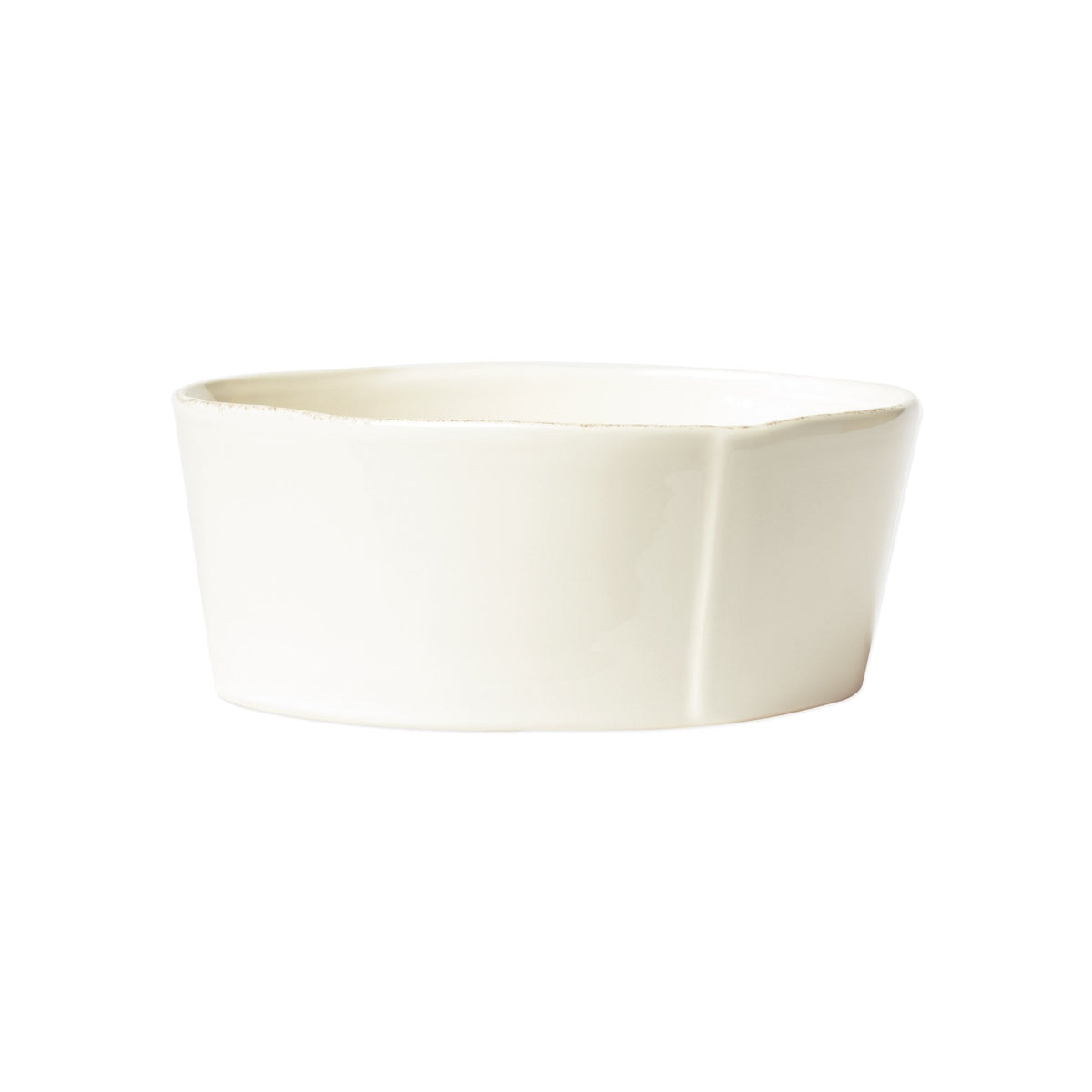 Lastra Linen Medium Serving Bowl Linen