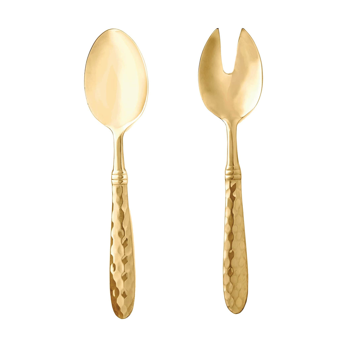 Martellato Salad Server Set Gold