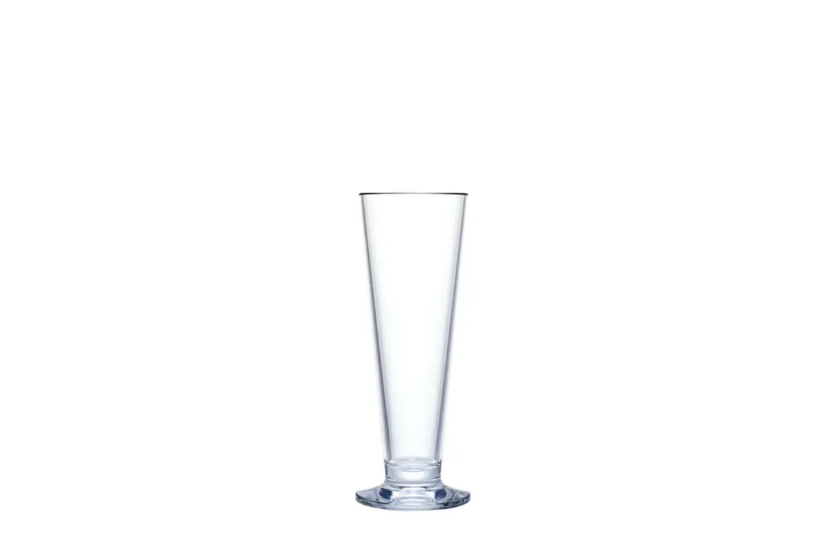 BOLD footed pilsner beer glass