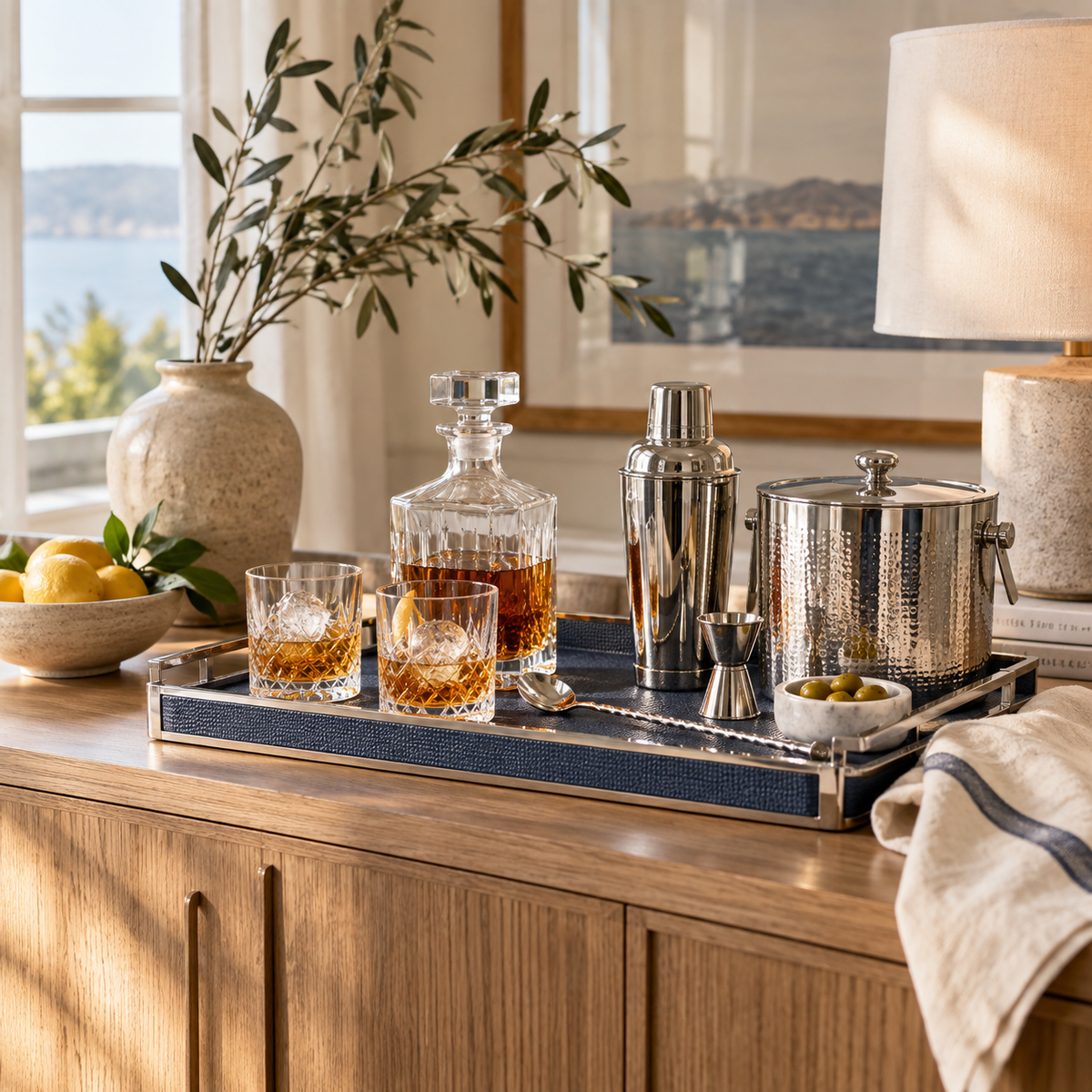 Styled home bar collections