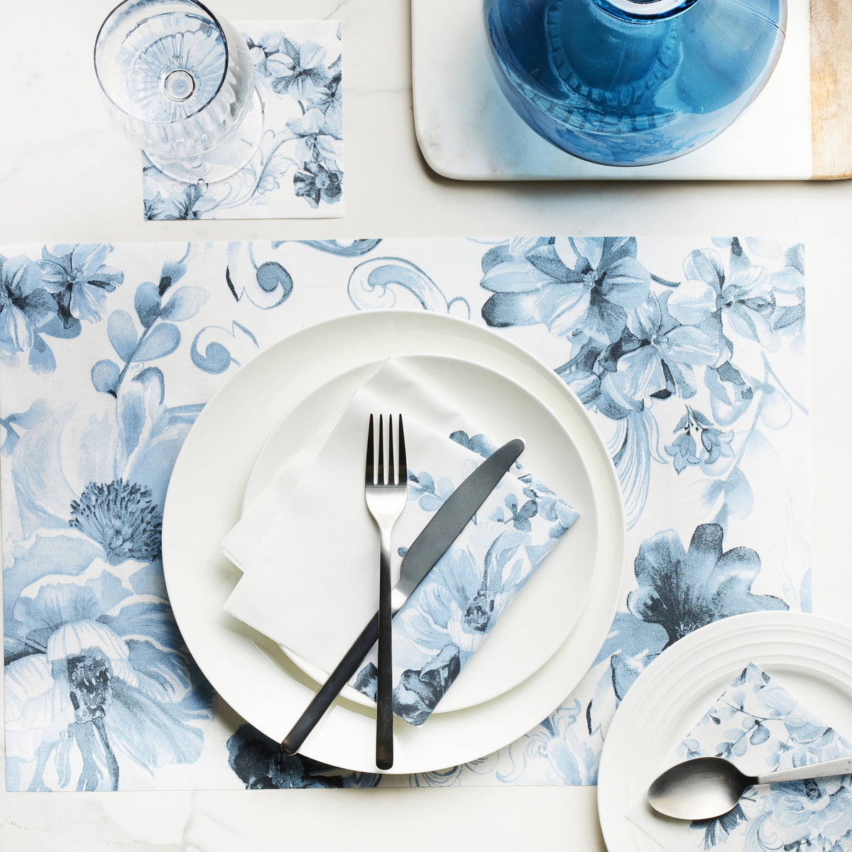CECI New York X MY DRAP Aeryn Cotton Cocktail Napkins