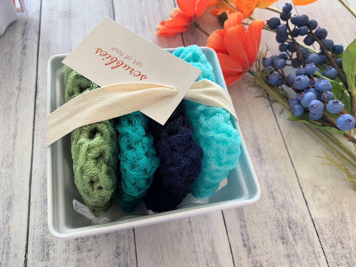 Scrubbies in a Berry Basket- New Lower Pricing