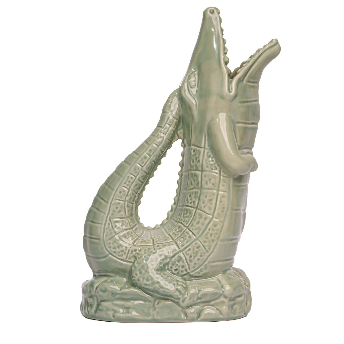 Sage Alligator Pitcher