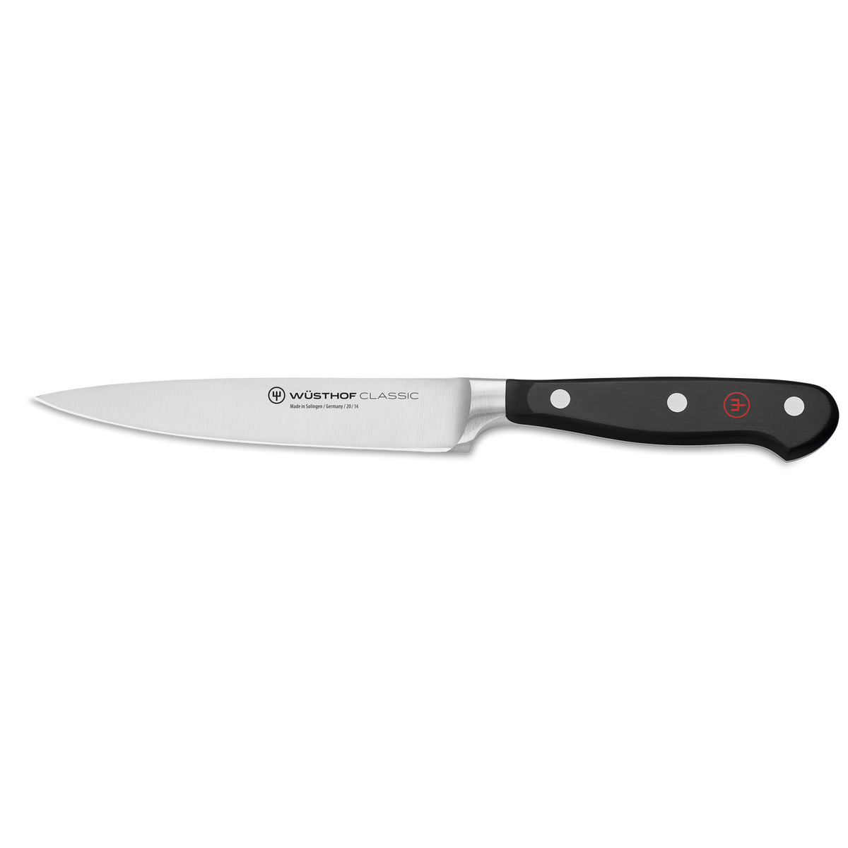 Wusthof Classic 5" Utility Knife — Black