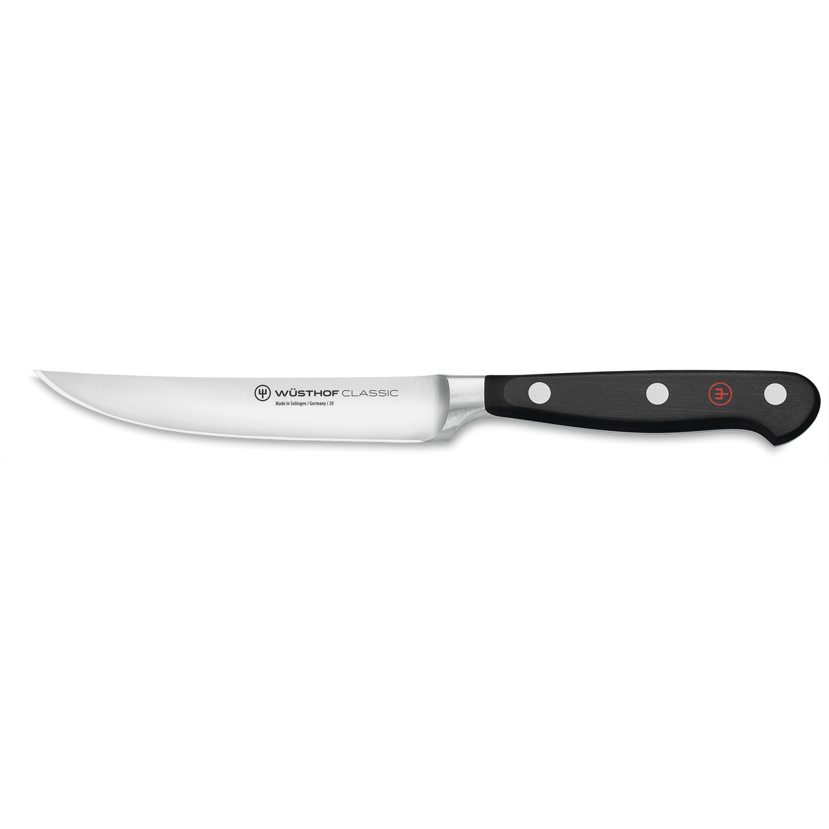 Wusthof Classic 4 1/2" Steak Knife — Black