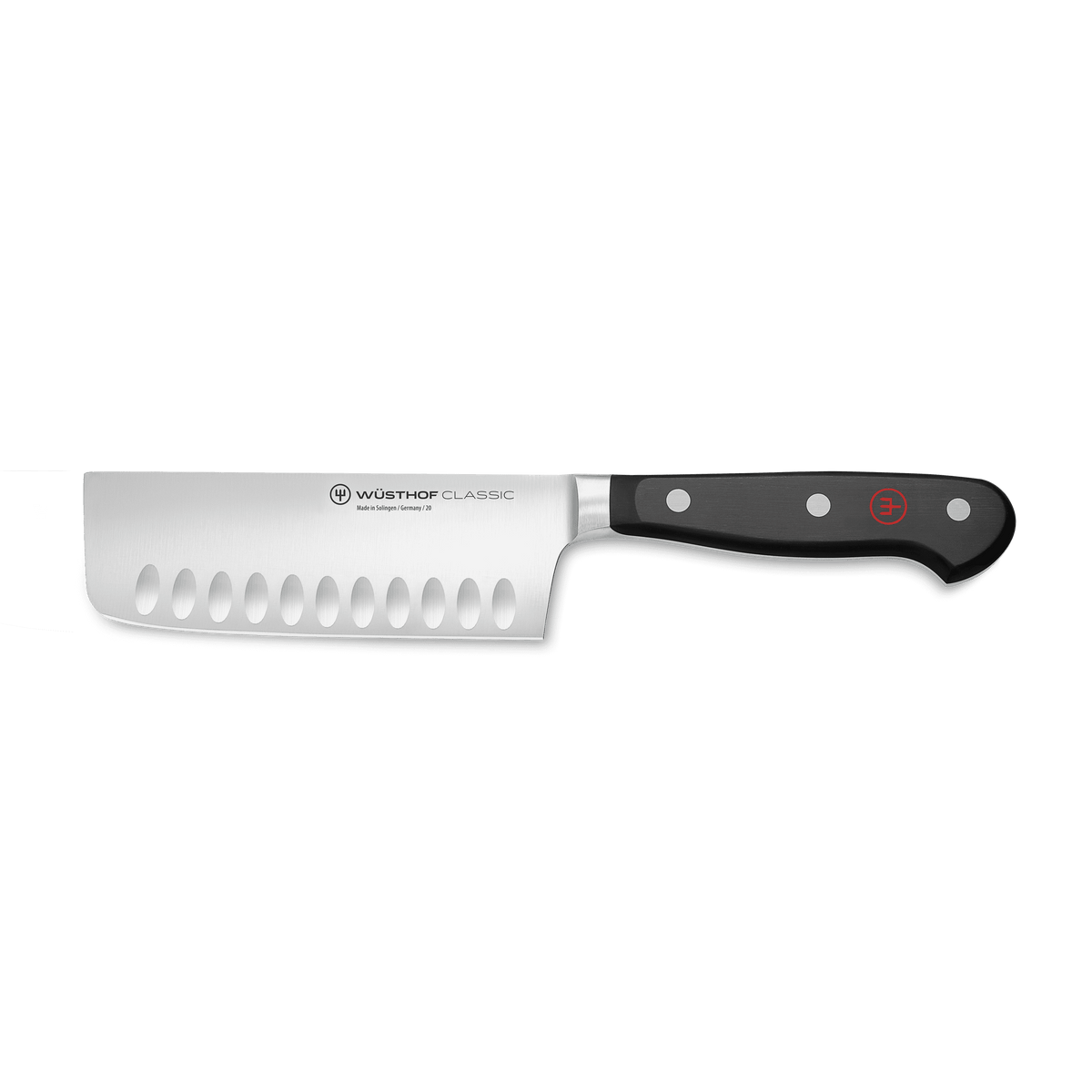 Wusthof Classic 5" Hollow Edge Nakiri — Black