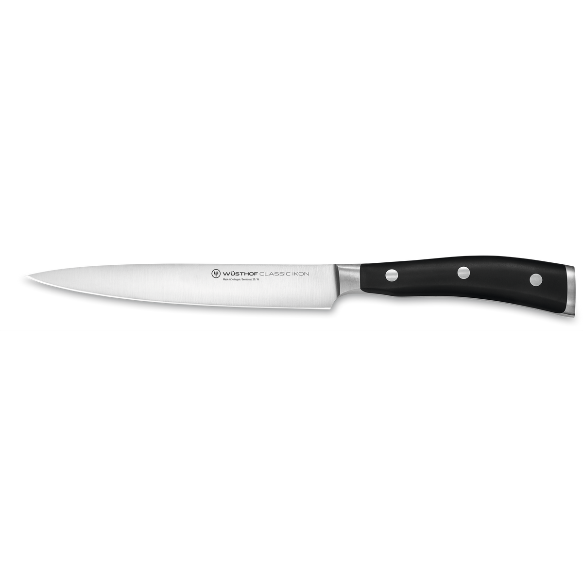 Wusthof Classic Ikon 6" Utility Knife — Black