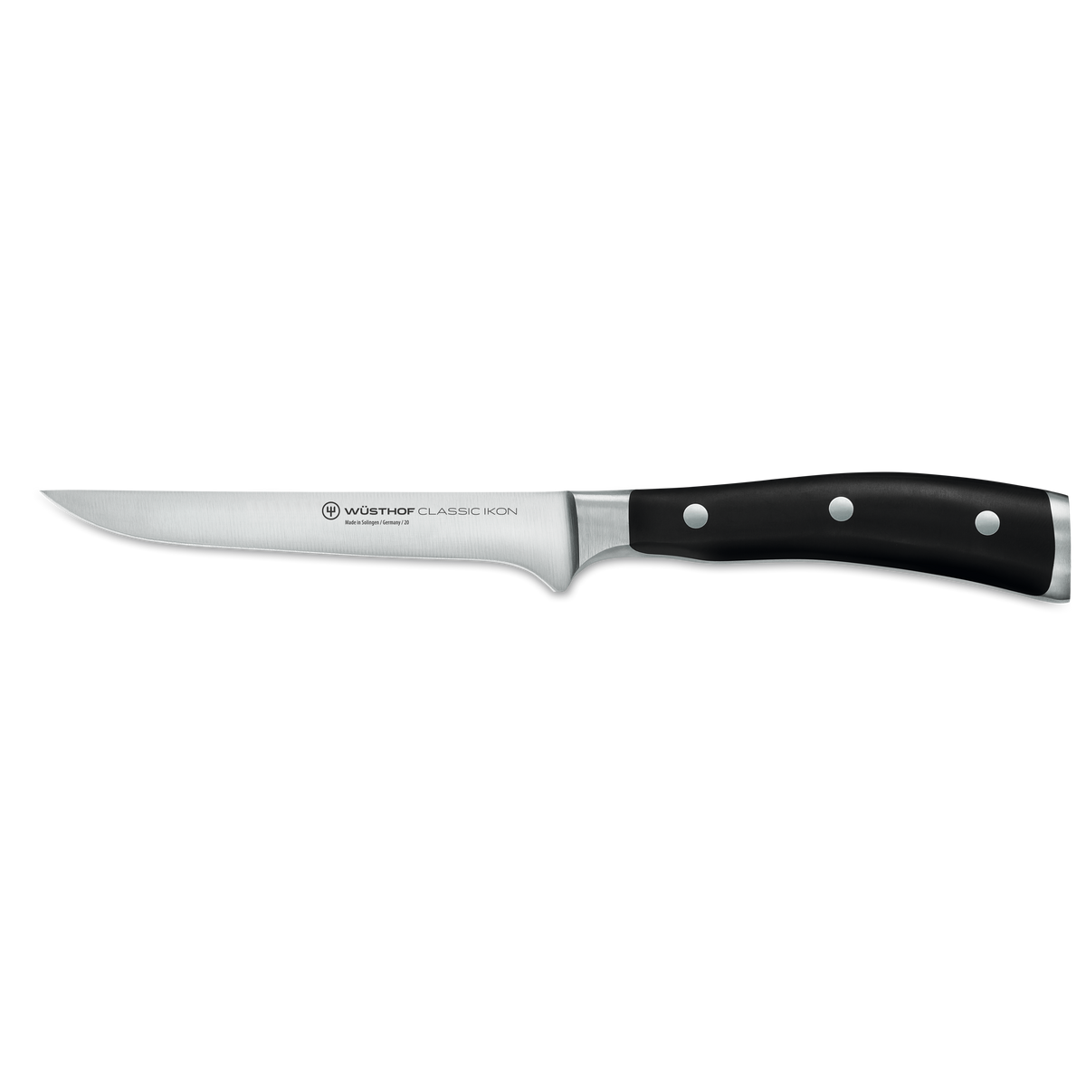 Wusthof Classic Ikon 5" Boning Knife — Black