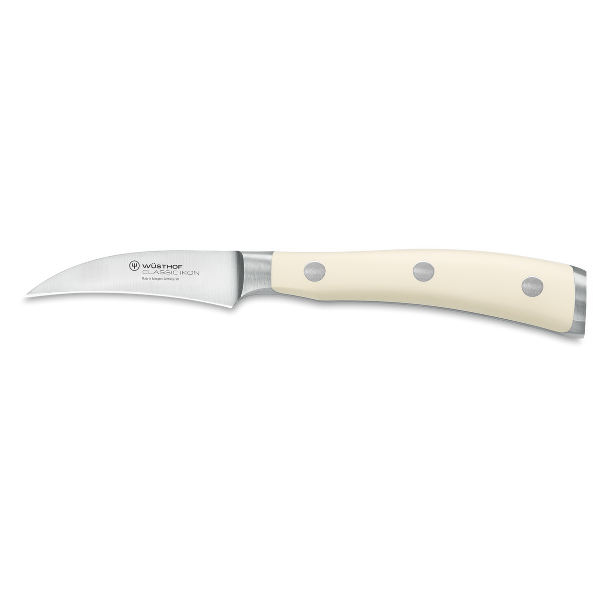 Wusthof Classic Ikon 2 3/4" Peeling Knife — Black
