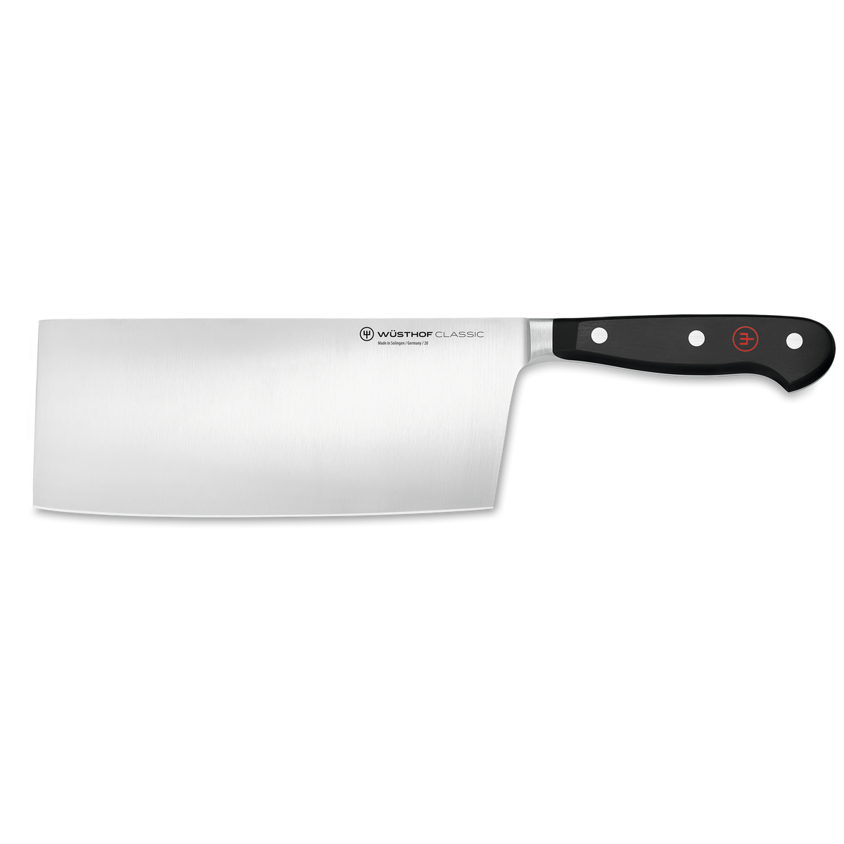 Wusthof Classic 7" Chinese Chef's Knife — Black