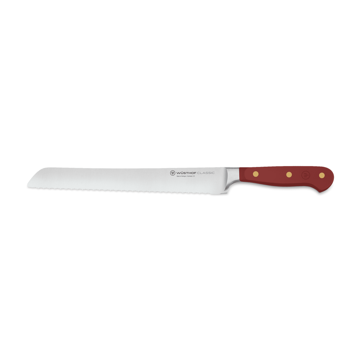 Wusthof Classic 9" Precision Double-Serrated Bread Knife — Black