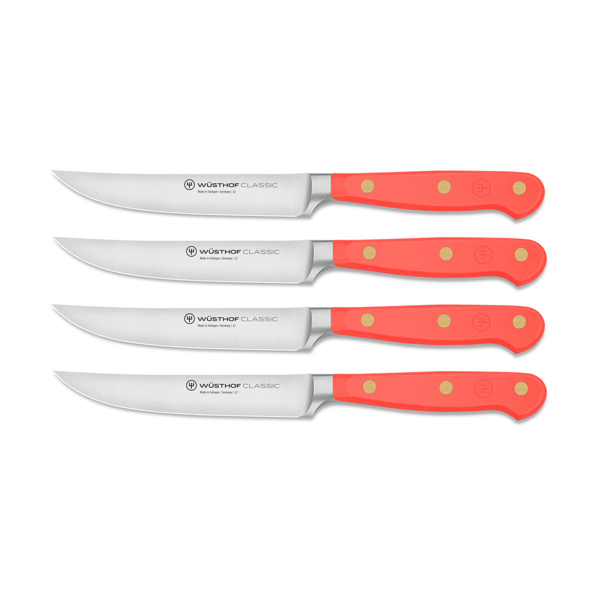 Wusthof Classic 4-Piece Steak Knife Set — Black