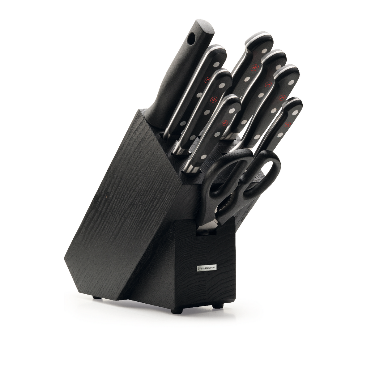 Wusthof Classic 10-Piece Knife Block Set — Beech