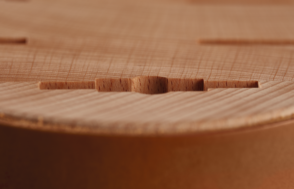 Wusthof Villa 6-Slot Knife Block — Leather