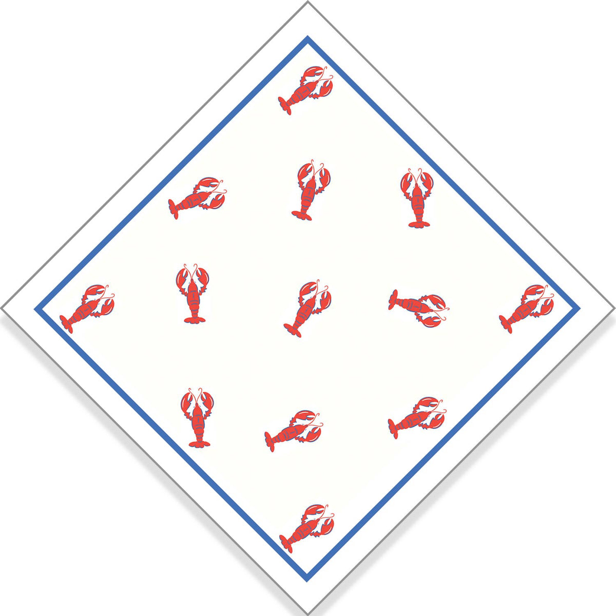 In Stock WH Paper Cocktail Napkin | Preppy Lobsters