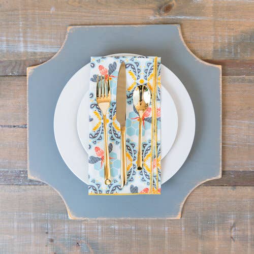 Everyday Elegant Placemats, Wooden, Set of 4
