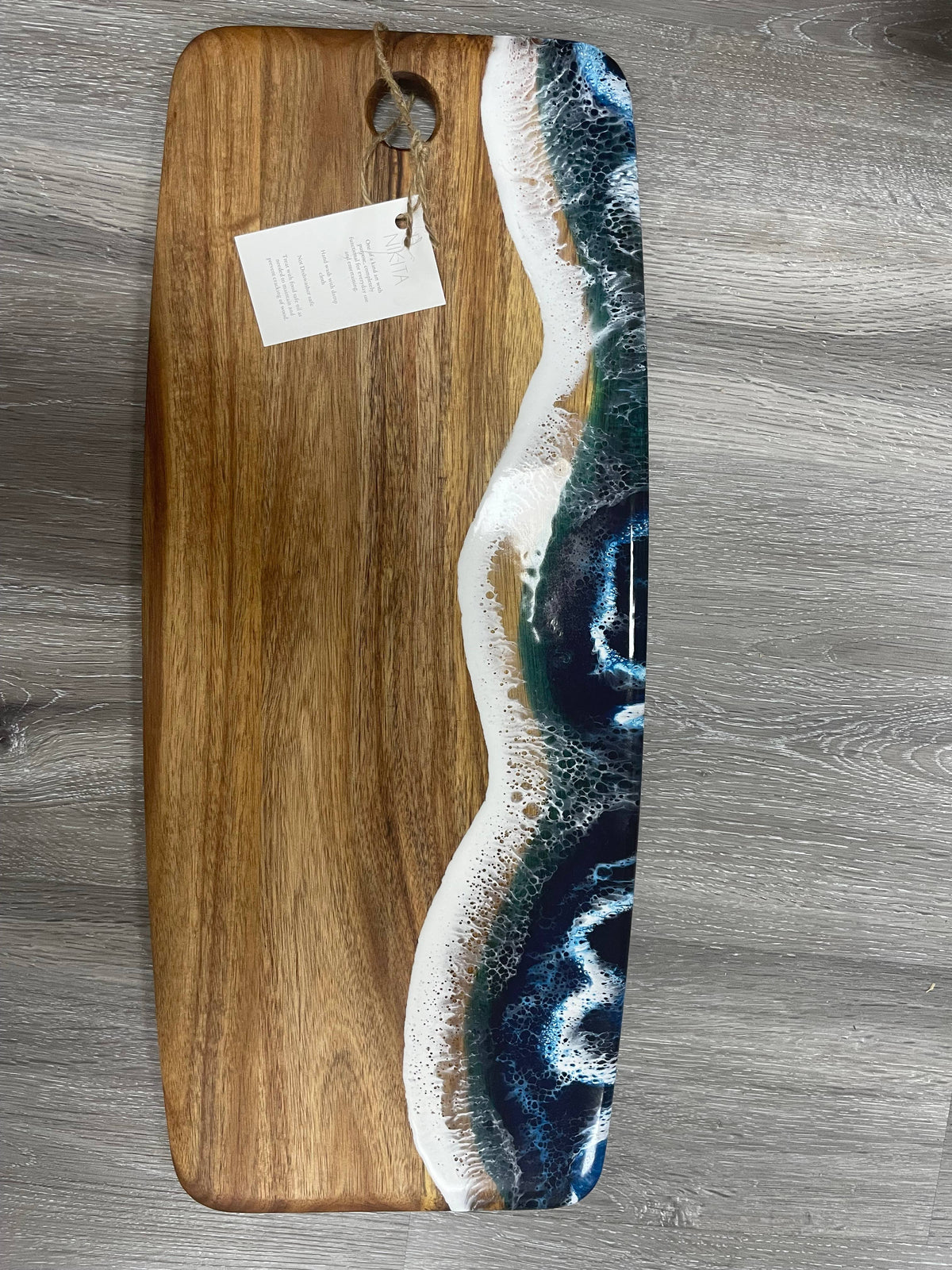 Shoreline Medium Acacia Rectangle Cheese Board